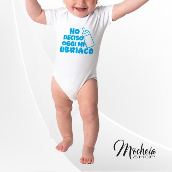 Body Bambino - idea regalo - "Ubriaco"