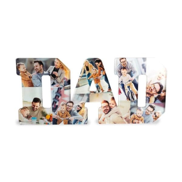 Plexiglass Personalizzato con foto - Idea Regalo - Festa del papà "Ricordi Dad"