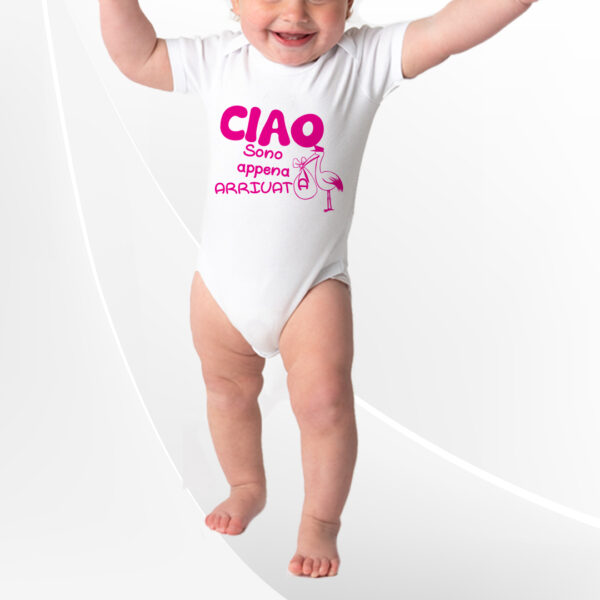 Body Bambino "Ciao sono appena Arrivato/a" idea regalo