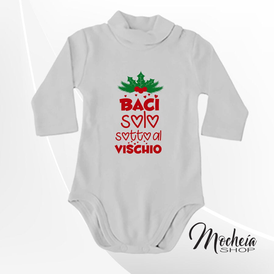 Body Lupetto Bambino "Baci" idea regalo Natale