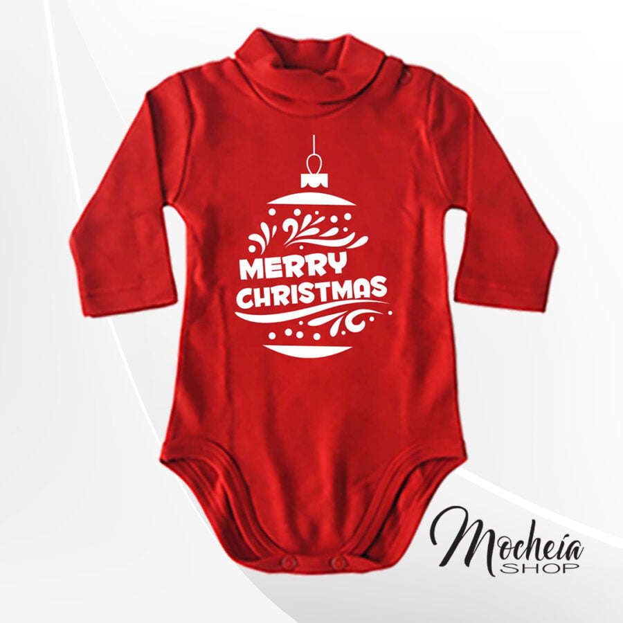 Body Lupetto Bambino "Christmas Ball" idea regalo Natale