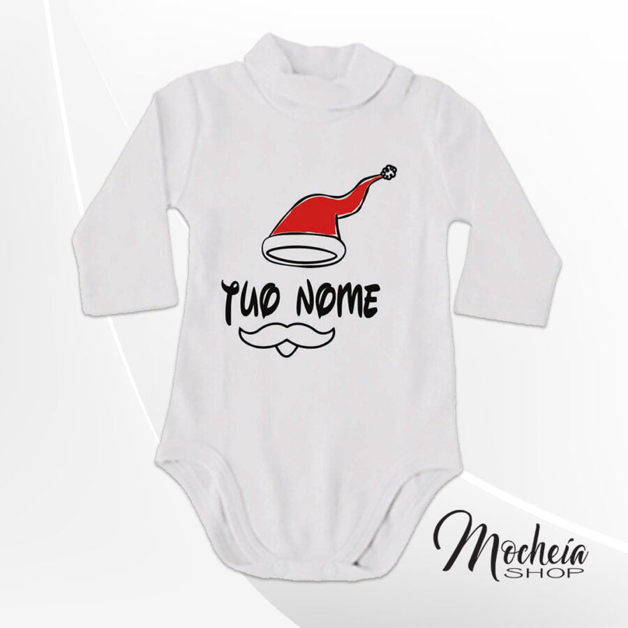 Body Lupetto Bambino "Claus" idea regalo Natale - immagine 4