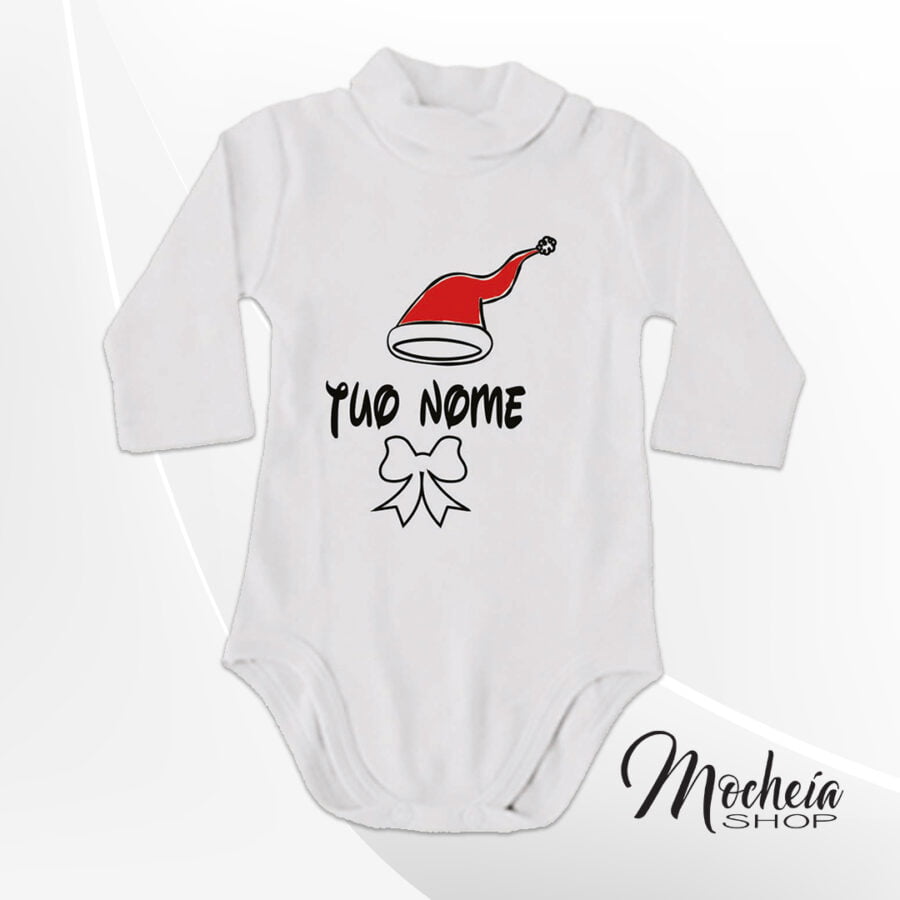 Body Lupetto Bambino "Claus" idea regalo Natale - immagine 2