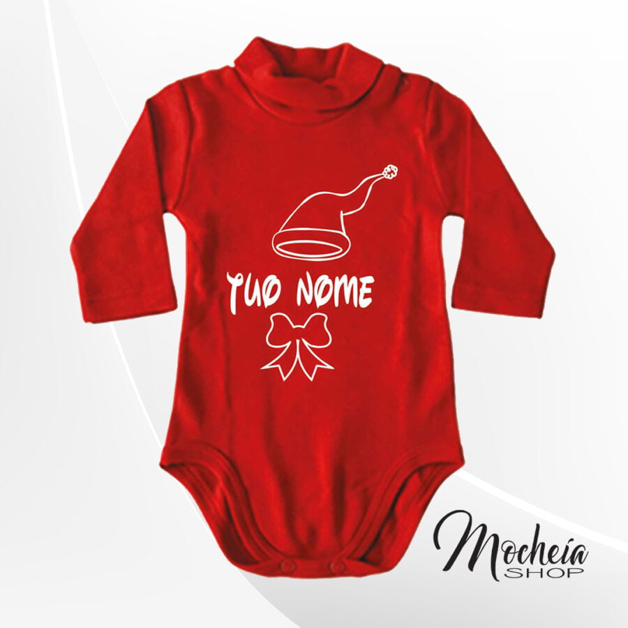 Body Lupetto Bambino "Claus" idea regalo Natale - immagine 3
