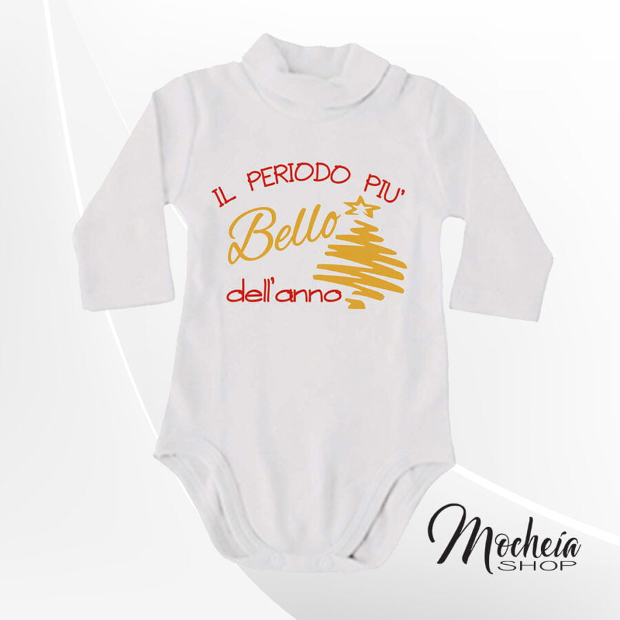 Body Lupetto Bambino "Periodo Preferito" idea regalo Natale - immagine 2